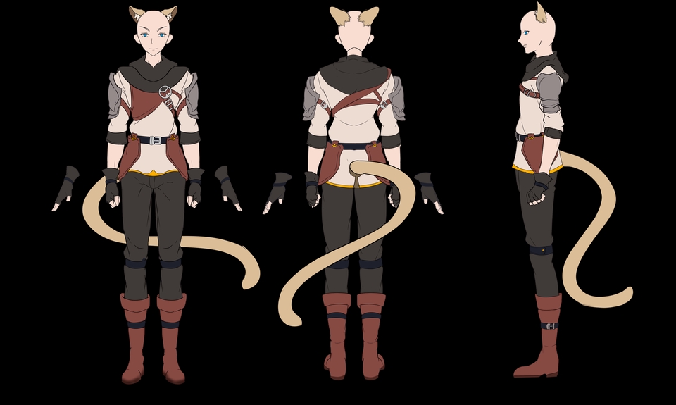 Desain Karakter - Character Design, jadi cepat tergantung detail art. - 14