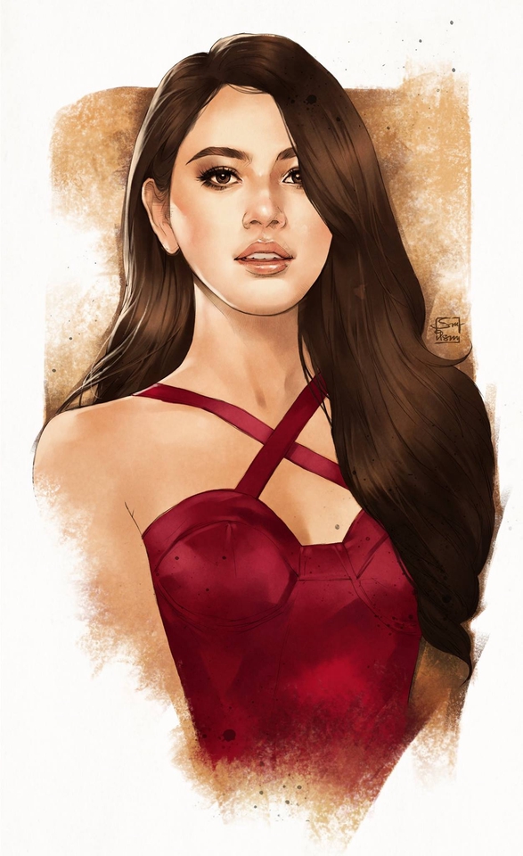 รับวาดภาพเหมือน portrait สวยงาม งานศิลปะ สีน้ำ
