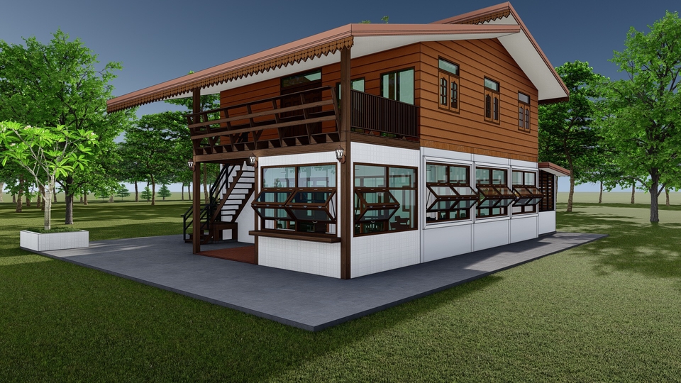 เขียนแบบวิศวกรรมและออกแบบโครงสร้าง - ออกแบบ เขียนแบบโครงสร้าง คำนวณโครงสร้าง เซ็นรับรองแบบโดยวิศวกรโยธาระดับสามัญ - 10