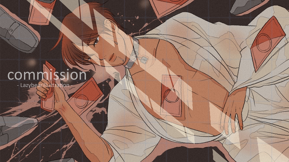 วาดภาพประกอบ - Commission/Fanart/การ์ตูน/ภาพประกอบ/ปกนิยาย/ปกฟิค - 11