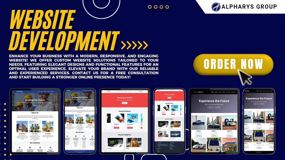 Jasa pembuatan website profesional, desain website modern, dan responsive untuk perusahaan dan toko online, dengan harga terjangkau.