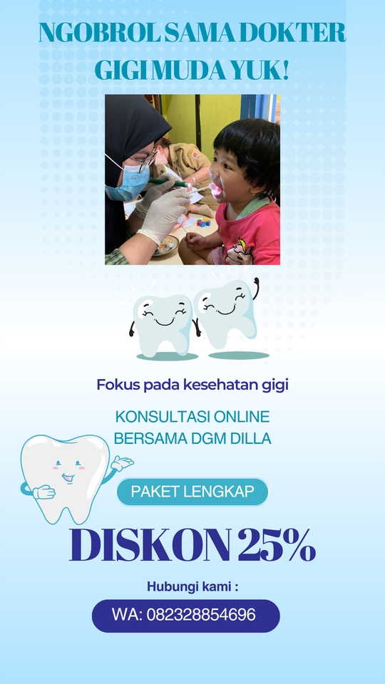 Jasa Lainnya - Konsultasi Kesehatan Gigi dan Mulut - 3
