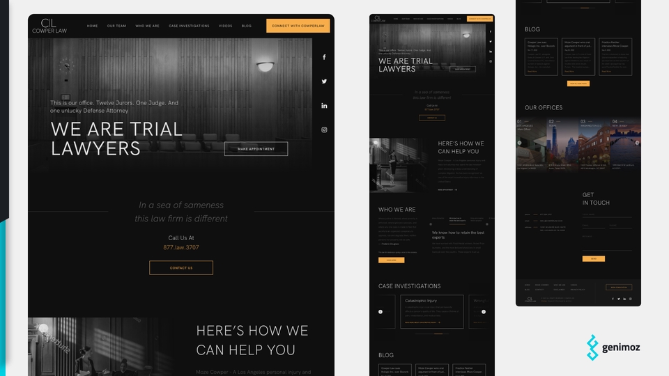 Desain Web - Stunnning, Clean and Professional Website / Landing Page Design - 12