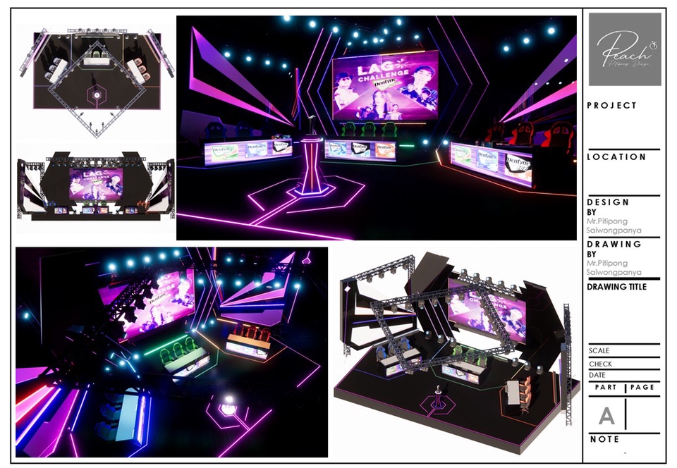 เขียนแบบวิศวกรรมและออกแบบโครงสร้าง - ออกแบบงาน Event, Concert, Party, Celebration, Festival, Opening, Exhibition, Etc. - 2