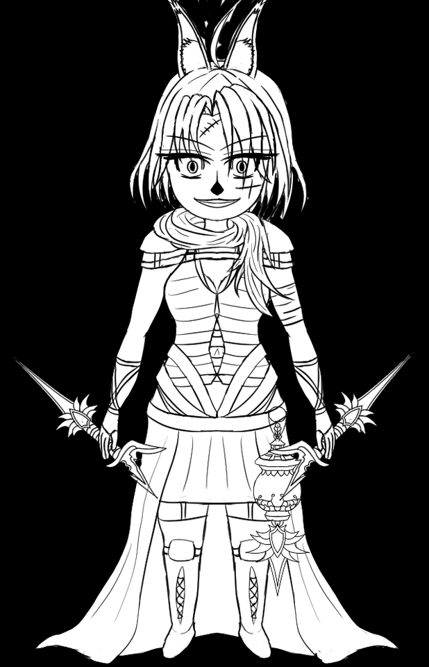 รับวาดรูปการ์ตูนสาวสวยสไตล์อนิเมะ