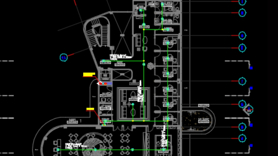 Jasa drafter autocad freelance untuk denah ruangan kantor, desain interior, dan arsitektur.