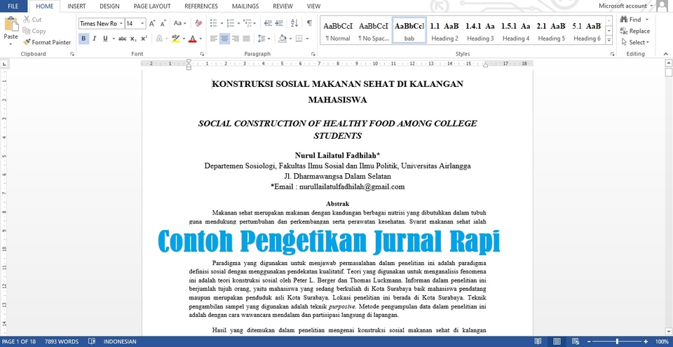 Pengetikan Umum - Jasa Pengetikan Ulang CEPAT, RAPI dan DETAIL! Dari JPG,PDF ke MS WORD, EXCEL atau PPT - 2