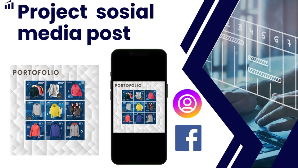Jasa desain banner Instagram, desain banner online shop, banner promosi instagram, buat banner online, banner instagram design.
