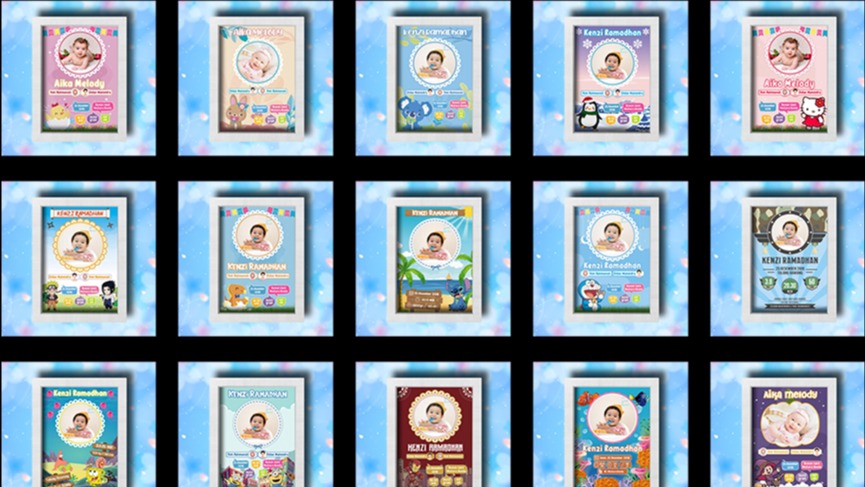 Banner Online - Jasa Desain Bio Baby Kekinian Lucu Dan Imut - 1