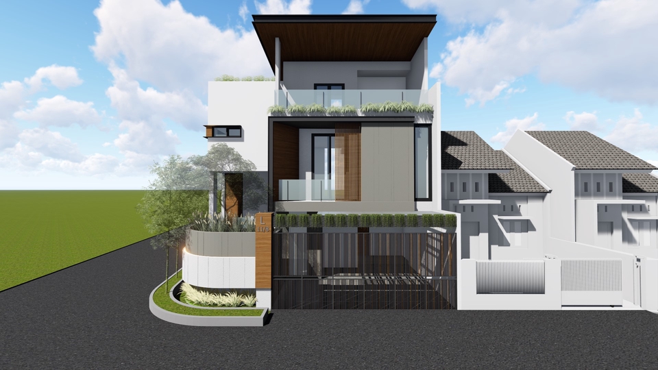 3D & Perspektif - Jasa Design Architecture and Interior Dengan Gambar Kerja 2D - 3