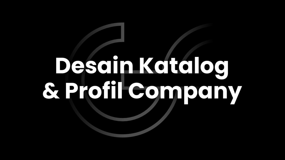 Jasa Desain Corporate Identity / Brand Identity - Desain Katalog & Profil Company Profesional
