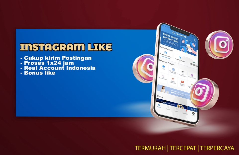 Tambah Followers - FOLLOWERS INSTAGRAM, SUBSCRIBE, VIEW YOUTUBE, JAM TAYANG YOUTUBE - 3