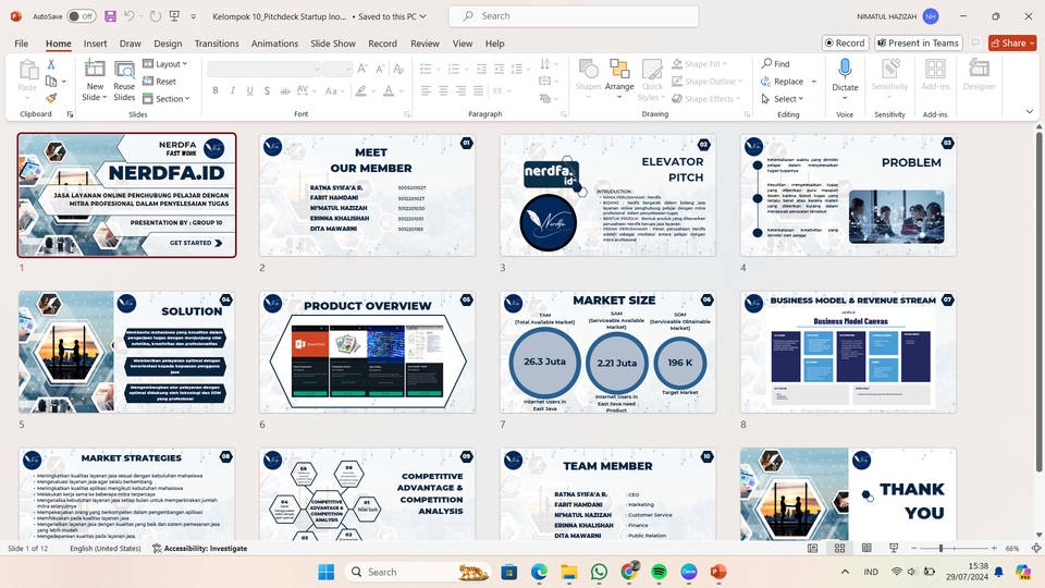 Jasa desain presentasi powerpoint profesional, membuat slide presentasi menarik, harga desain powerpoint murah, desain ppt untuk skripsi