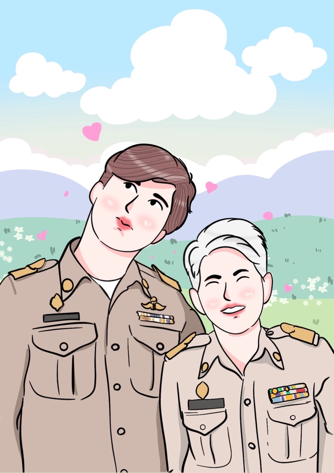 วาดภาพการ์ตูน - รับวาดรูปมินิมอล รูปการ์ตูน ลายเส้นน่ารักๆ - 3