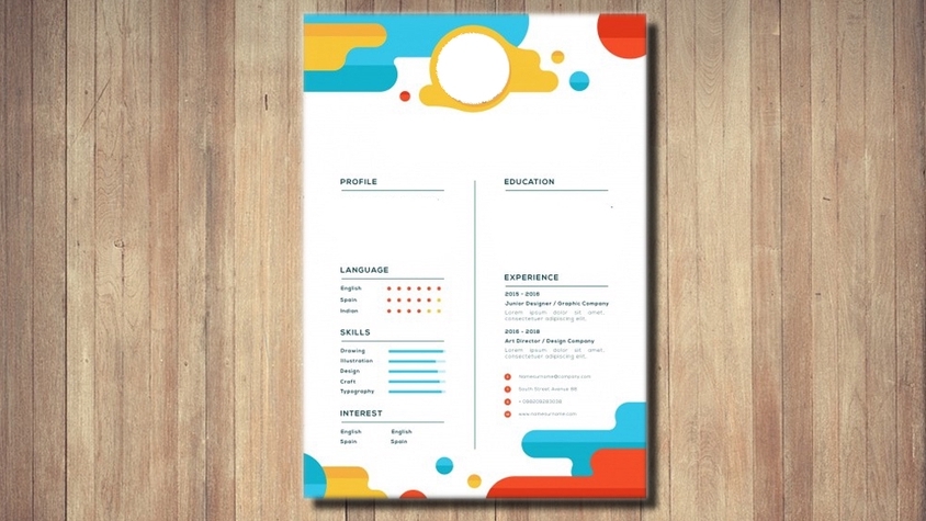 Portfolio & Resume - รับออกแบบ Resume / Portfolio - 2