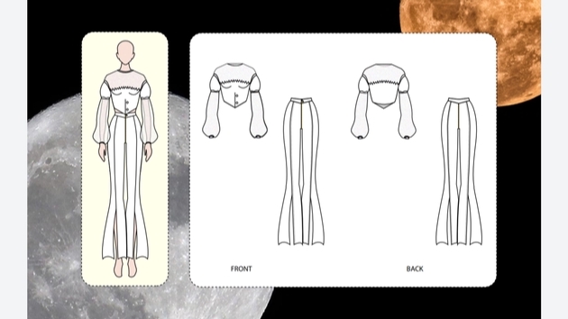 วาด/ออกแบบแพทเทิร์นเสื้อผ้า - รับออกแบบเสื้อผ้าสตรี ชุดรูปแบบต่างๆ เสื้อผ้าแฟชั่นต่างๆ เสื้อผ้าตามคอนเซปต์ที่ต้องการ - 12