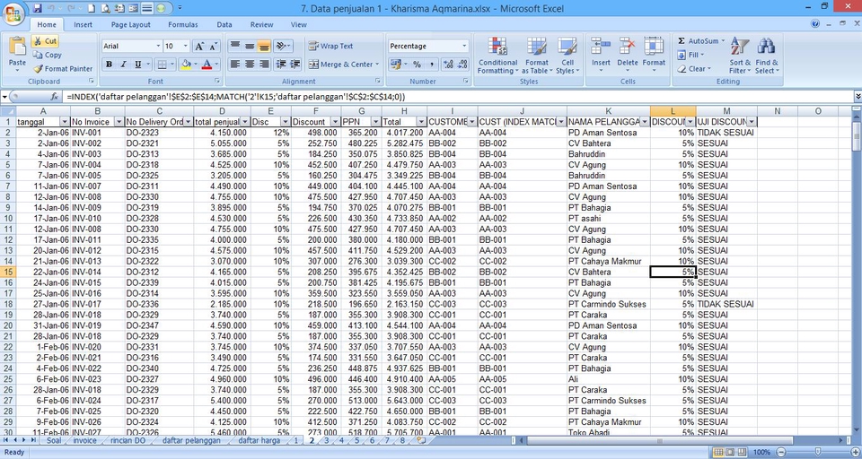 Entri Data - Entry Data (Akurat, Tepat, Amanah) - 24