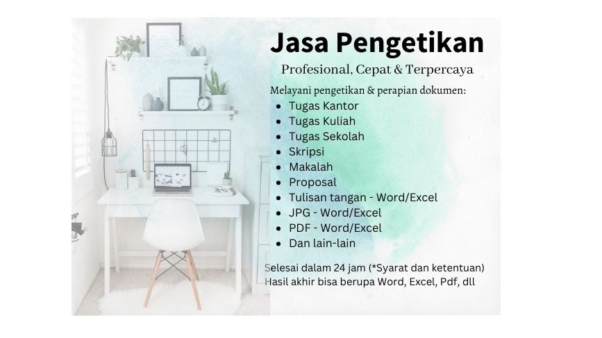 Jasa Pengetikan Dokumen
