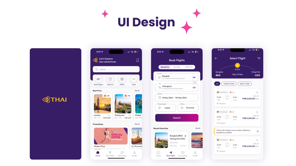 รับออกแบบ ui ux สำหรับแอปพลิเคชั่น