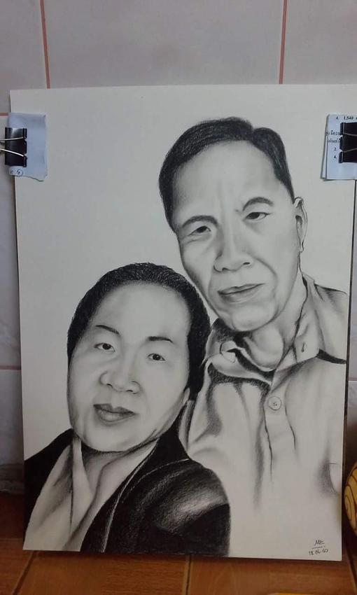 วาดภาพเหมือน Portrait - ดรออิ้ง รูปคนเหมือน สัตว์ สิ่งของ ทิวทัศน์ ฯลฯ - 4