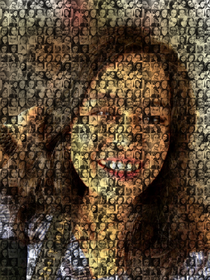 Gambar dan Ilustrasi - Gambar Mosaic Foto Potrait - 6