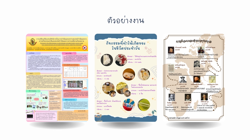 พิมพ์งาน และคีย์ข้อมูล - รับพิมพ์งาน คีย์งานเอกสาร โปสเตอร์ สื่อการสอนต่างๆในราคาเบาๆ (ด่วนแจ้งได้) - 4