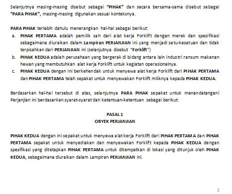 Hukum - Pembuatan Kontrak, Pendapat Hukum, - 3