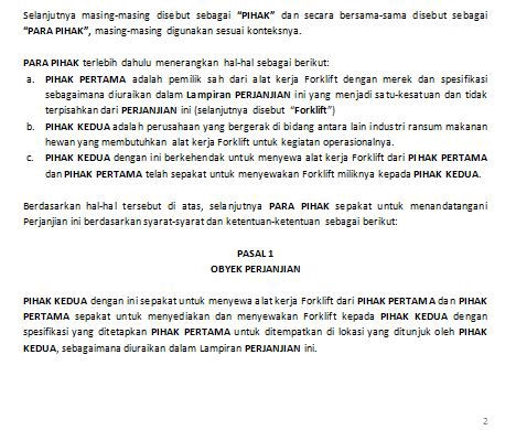 Hukum - Pembuatan Kontrak, Pendapat Hukum,  - 3