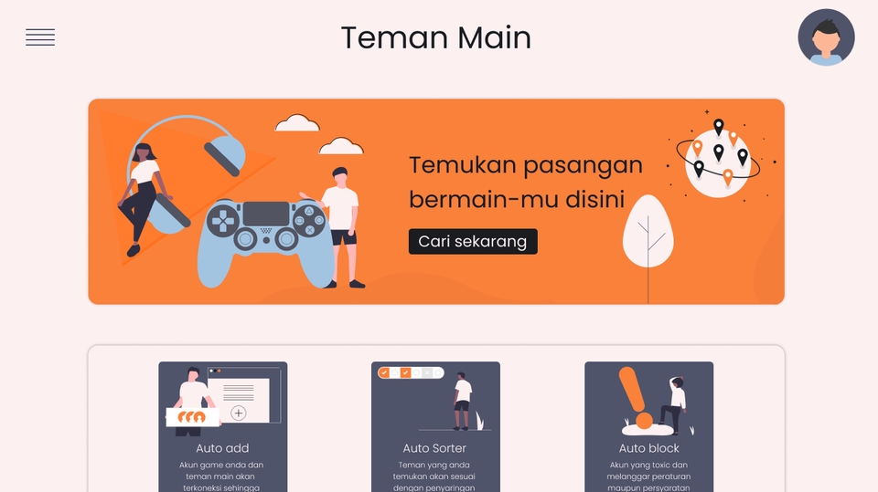 Desain Web - Desain Website Simple Dan Menarik - 1