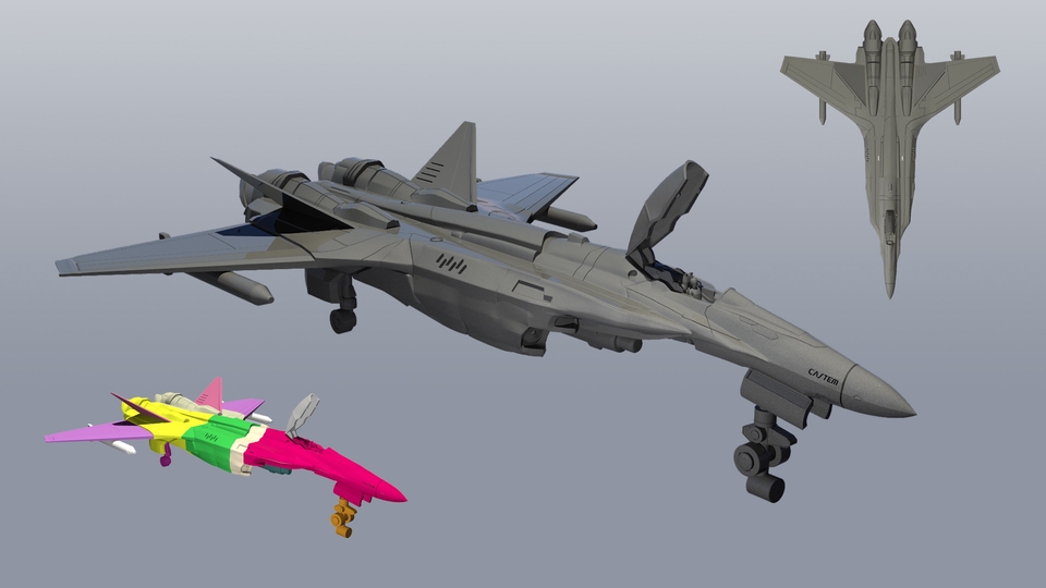 รับทำ 3d model สินค้า งานโมเดลเครื่องบิน 3 มิติ