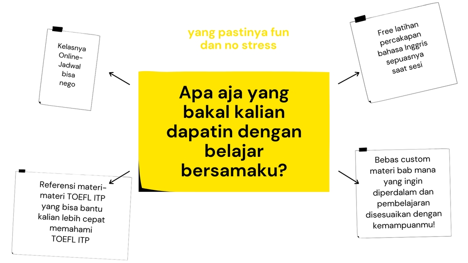 Kursus Online - Kursus TOEFL ITP Siswa SMA, Mahasiswa , dan Umum | BONUS FREE latihan percakapan Bahasa Inggris - 3