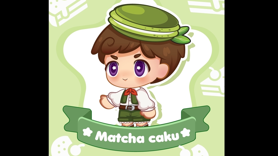 ออกแบบ Character & Mascot - รับวาดการ์ตูนแนวน่ารักเป็นลายเสื้อ หรือภาพประกอบ - 6