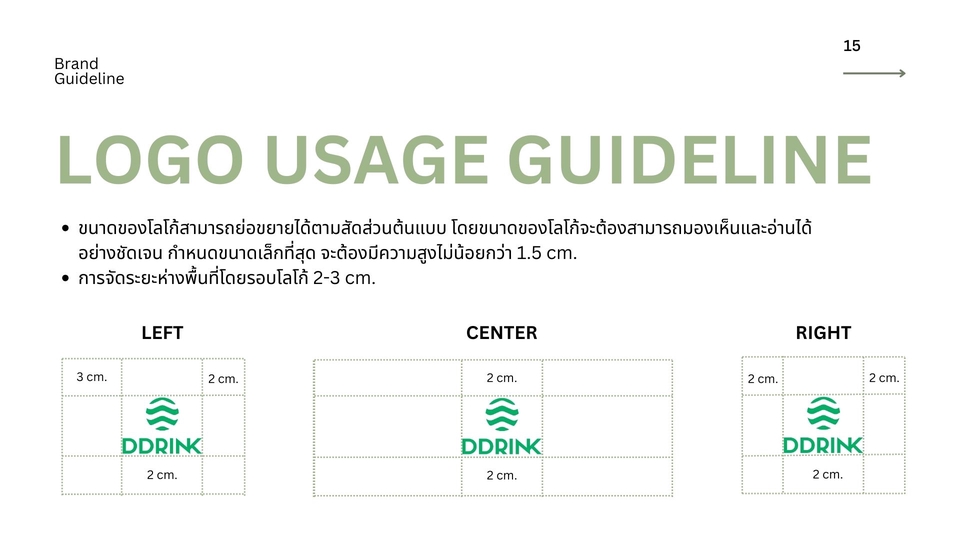 กฎการใช้โลโก้ แบรนด์ดีดริงค์ ออกแบบโลโก้ รับสร้างแบรนด์ รับจ้างสร้างแบรนด์
