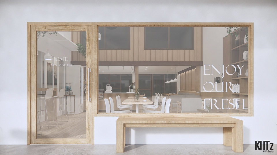 รับออกแบบตกแต่งภายในร้านกาแฟ