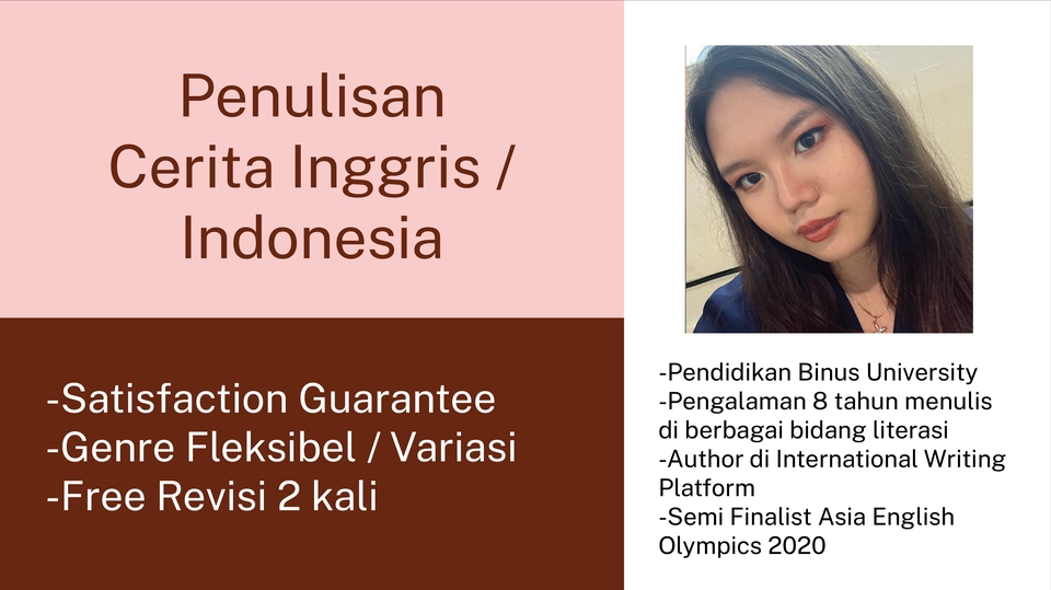 Penulisan Konten - Ghost Writing / Story Writing / Creative Writing - 1