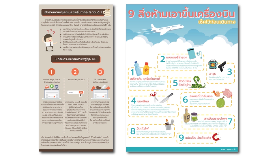 Banner โฆษณา - ออกแบบ Banner Infographic เพื่อโฆษณา - 4