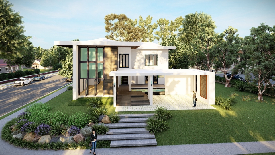 3D Perspective - ผลงานตกเเต่งภายใน - 1