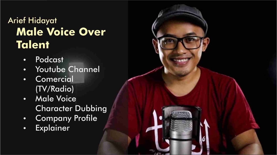 Jasa Voice Over, Dubbing, dan Pengisi Suara Video - Voice Over KUALITAS BAIK dan HARGA TERJANGKAU! kebutuhan Youtube podcast dengan harga bersaing