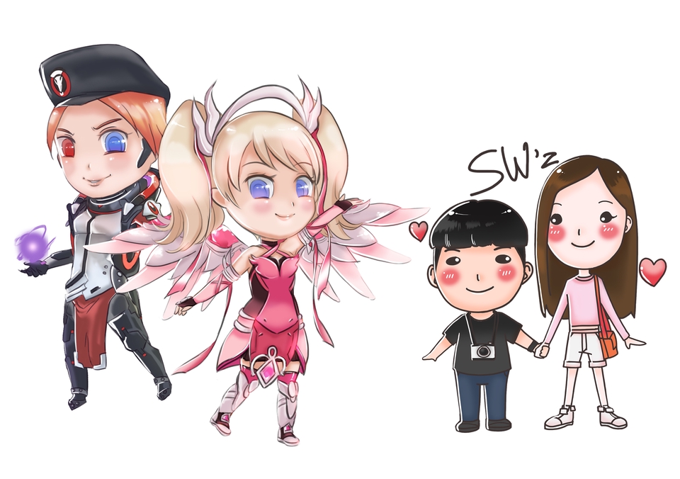 วาดภาพการ์ตูน - วาดตัวการ์ตูนตามสั่ง น่ารักๆ - 4