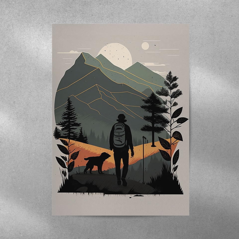 Gambar dan Ilustrasi - Membuat Ilustrasi Gambar Gunung untuk poster dan media lainya - 4
