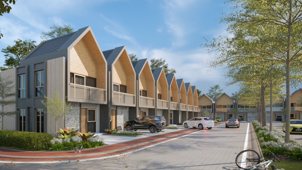 3D & Perspektif - Visualisasi Eksterior Arsitektur Realistis - 1