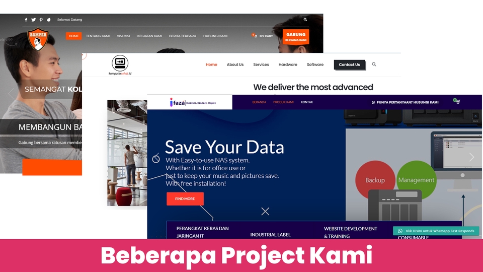 Web Development - Buat Website Perusahaan, Pribadi, Toko Online Berkualitas Bergaransi Gratis Training dan Onpage SEO - 4