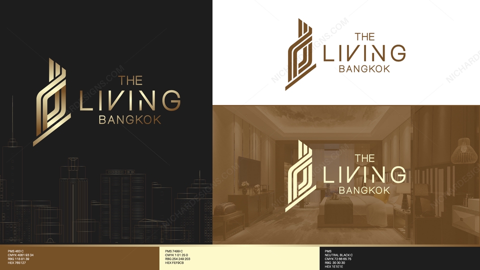 Logo - รับออกแบบโลโก้บริษัท Professional สไตล์ - 3
