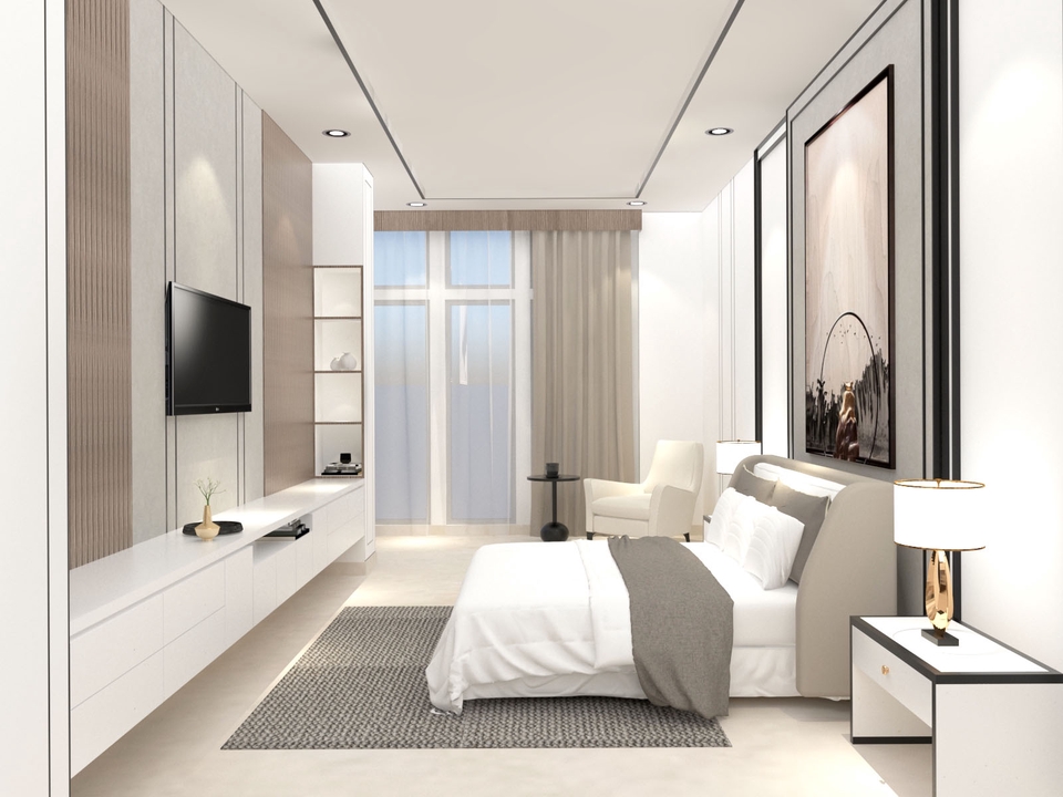 3D & Perspektif - DESIGN INTERIOR RUANGAN + RENDERING - 9