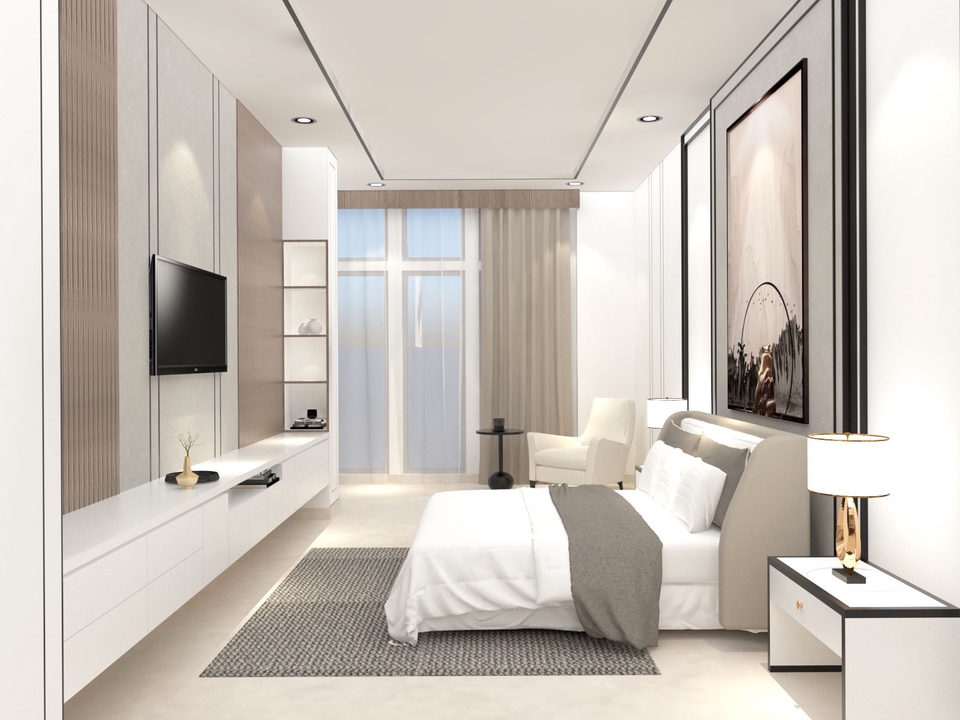 3D & Perspektif - DESIGN INTERIOR RUANGAN + RENDERING - 8