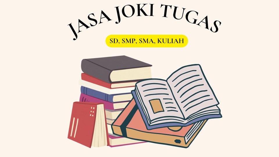Jasa Lainnya di Penulisan dan Penerjemahan - Joki Tugas Sekolah & Kuliah