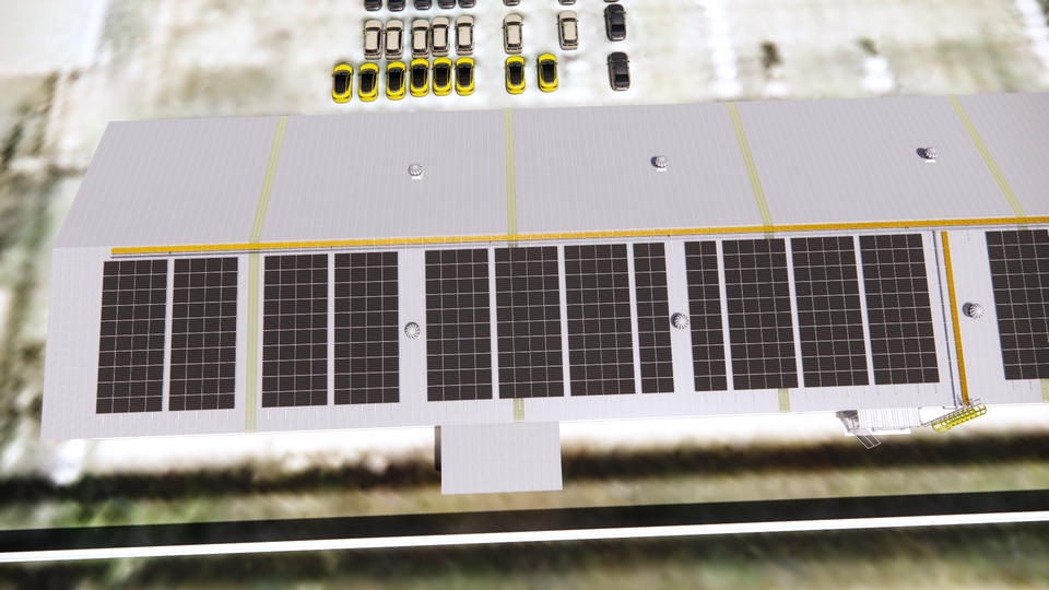 เขียนแบบวิศวกรรมและออกแบบโครงสร้าง - ออกแบบ เขียนแบบ Solarcell System - 21