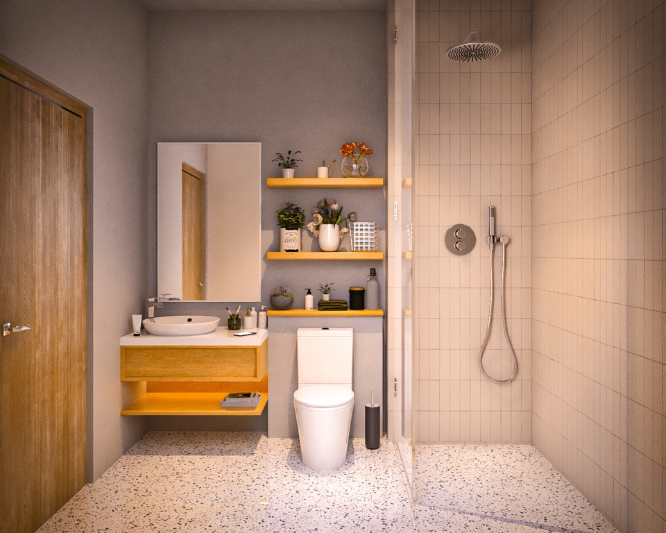 3D & Perspektif - Desain Interior Rumah Tinggal, Apartment, dan Perkantoran - 20