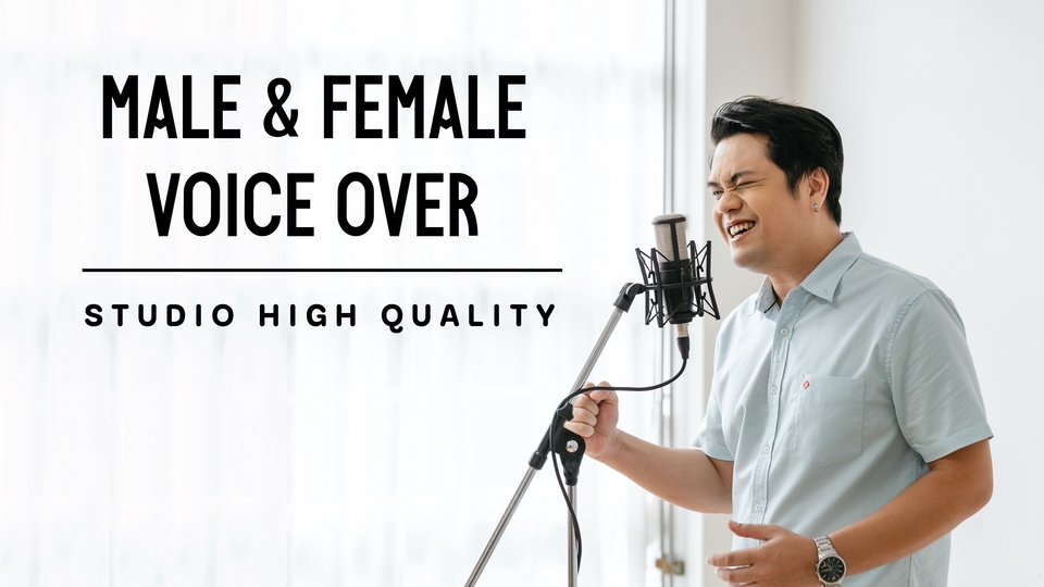 Voice Over - Voice over/พากย์เสียง/ลงเสียง/ ทั้งชายและหญิง ทุกช่วงวัย - 1