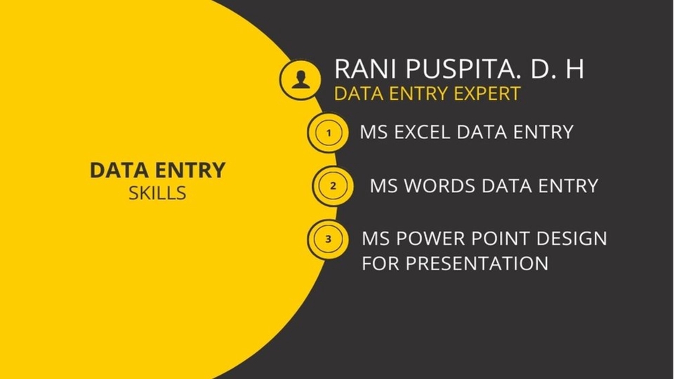 Entri Data - DATA INPUTER CEPAT - 3